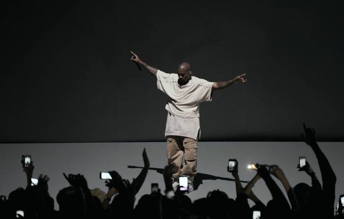 Kanye West at Fondation Louis Vuitton